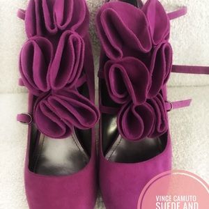 🌺Elegant Vince Camuto Pansy Purple 👠
